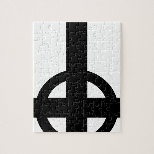 Uppochnervänd kor pussel (Vertikal)