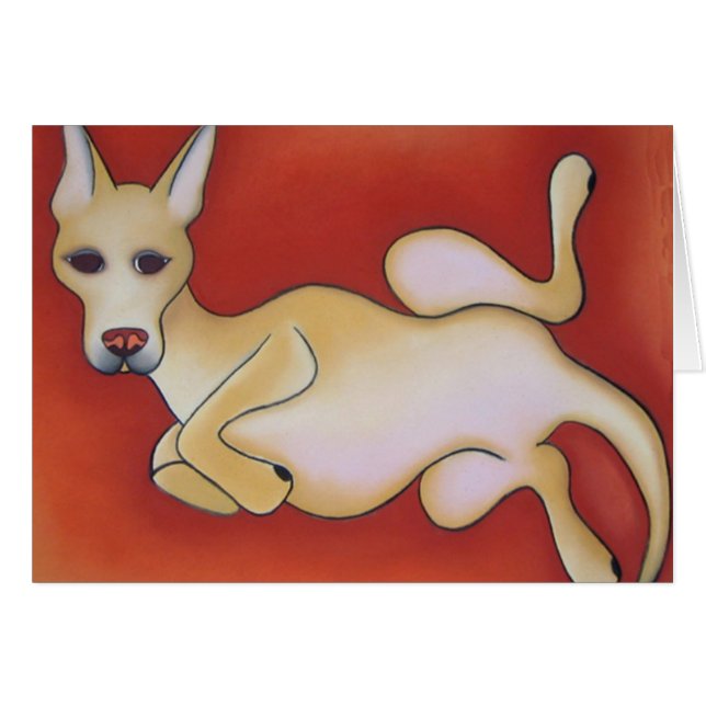 Uppochnervänd tårta av Robyn Feeley Hälsningskort (Framsidan Horizontal)