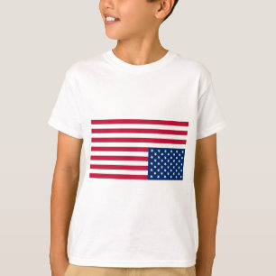 Uppochnervänd USA flagga (nödsignalen) Tröja
