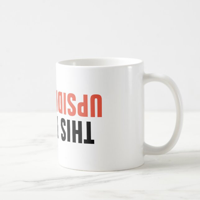 Uppochnervänt Kaffemugg (Höger)