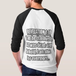Uppoffren 1:18 KJV. Bibelvers T Shirt