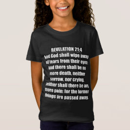 Uppoffring 21:4 KJV Bibelvers T Shirt