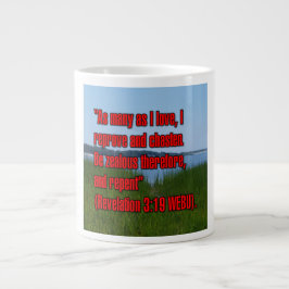 Uppoffring 3:19 WEBU Mugg Jumbo Mugg
