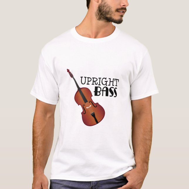 Upprätt bröstkorg t shirt (Framsida)