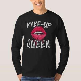Upprätta drottning Bestäm konstnären Beautician Sa T Shirt