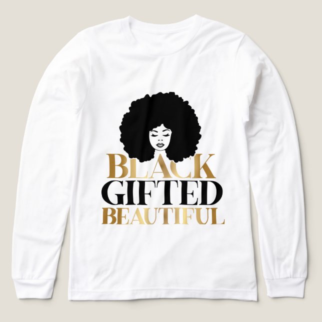 "Upprättande identitet, firande skönhet." T Shirt (Design framsida)