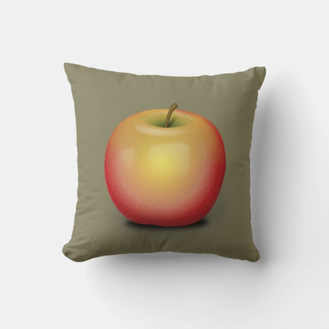Upprätthåh Apple Pillow Kudde (Framsida)