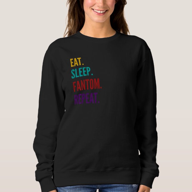 Upprepa 1 för Fantom Crypto Eat Soat Fantom T Shirt (Framsida)