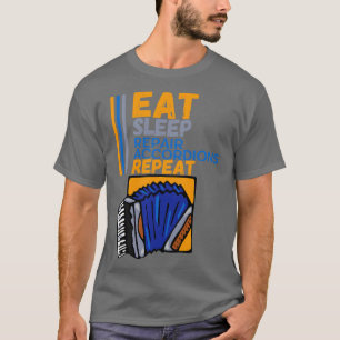 Upprepa Accordion Produ T Shirt