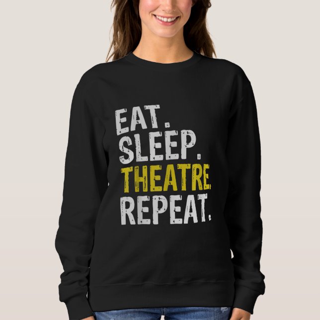 Upprepa Actor Gift med viloläge T Shirt (Framsida)
