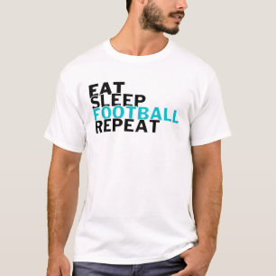 Upprepa Älskare i fotboll i viloläge T Shirt