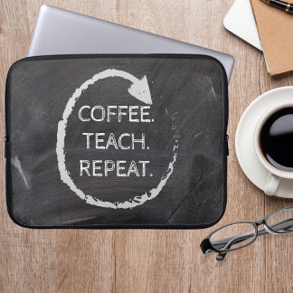 Upprepa anpassadets fras-chalkboard-kaffeextrakt laptop fodral