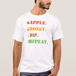Upprepa apple Honung Dip T Shirt