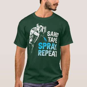 Upprepa banduppspelning t shirt