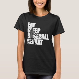 Upprepa Baseball Kärlek Baseball T Shirt