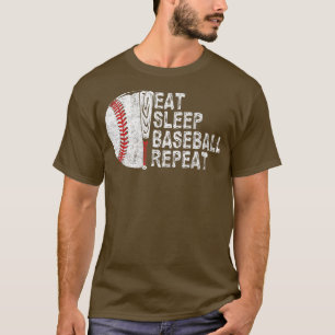Upprepa Baseball-spelaren Lunt Ba T Shirt