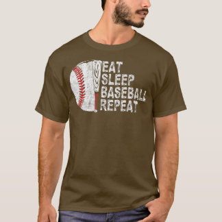 Upprepa Baseball-spelaren Lunt Ba T Shirt