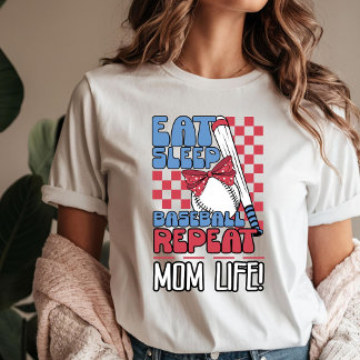 Upprepa basket i viloläge, Mamma Life T Shirt