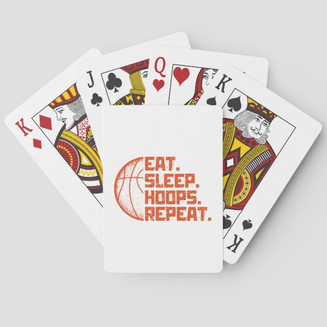 Upprepa Basketball-snåla citat i Ringar Casinokort (Baksidan)