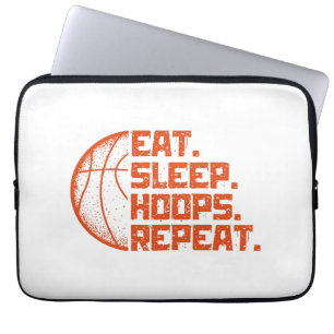 Upprepa Basketball-snåla citat i Ringar Laptop Fodral