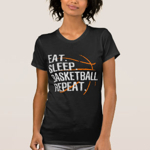 Upprepa basketboll i viloläge - gåva till basketbo t shirt