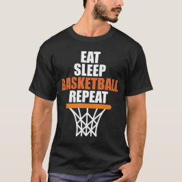 Upprepa basketboll i viloläge t shirt