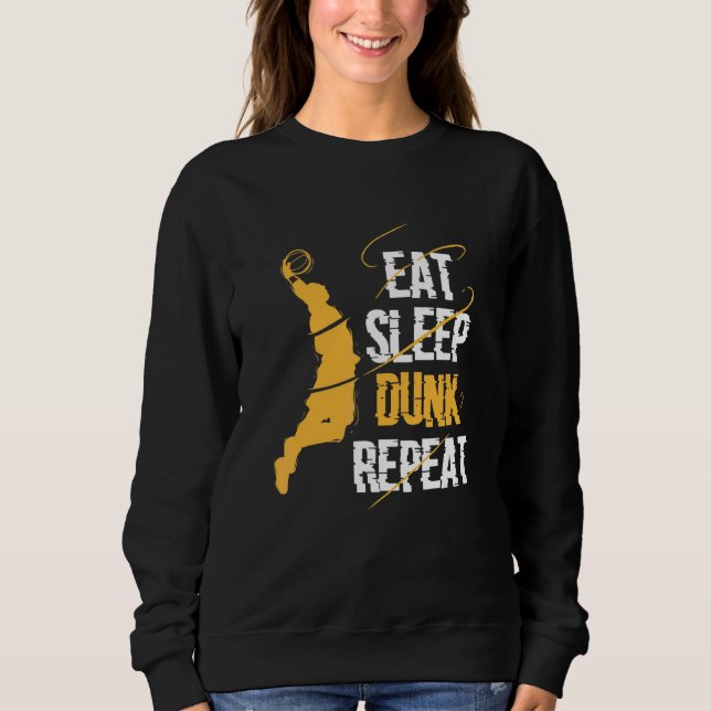 Upprepa basketboll i viloläge t shirt (Framsida)