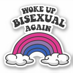 Upprepa bisexuell igen klistermärken
