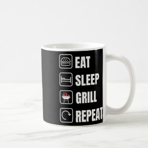 Upprepa Bq Griller Fars dag Kaffemugg