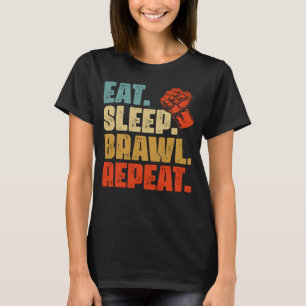 Upprepa brawler eller spel med viloläge t shirt