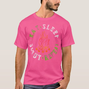 Upprepa camping Älskare Te i viloläge T Shirt
