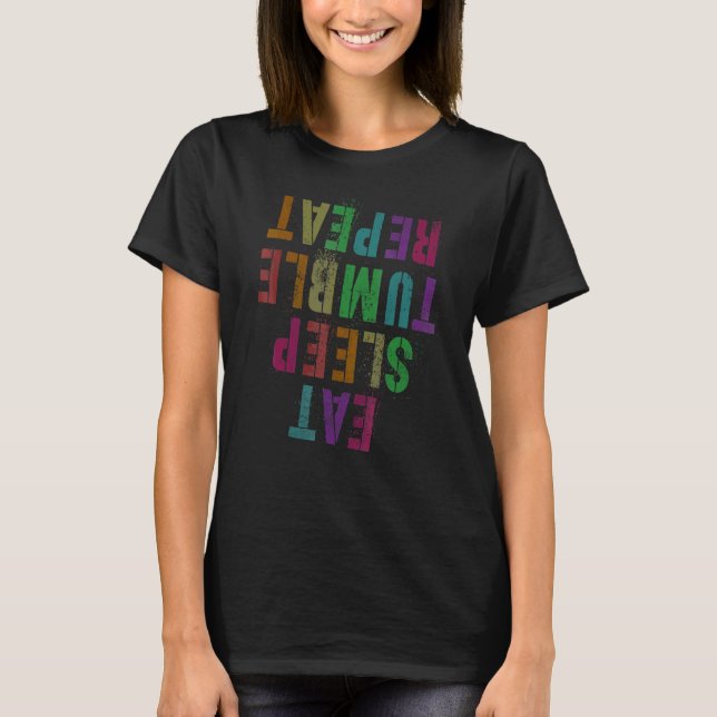 Upprepa Cheerlead Team Småbarn T Shirt (Framsida)