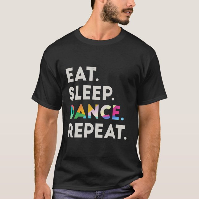 Upprepa Coola Dancer Gift-idéer 2 T Shirt (Framsida)