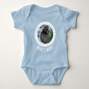 Upprepa Cute Funny Koala Baby blue i viloläge T Shirt