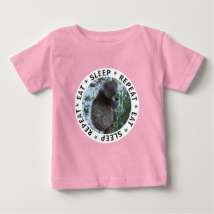 Upprepa Cute Funny Koala i Träd T Shirt