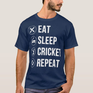 Upprepa den berömda Cricket Älskare Gift T Shirt