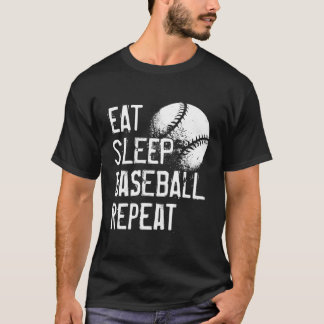 Upprepa den konstiga baseball-upphettningen i vilo t shirt