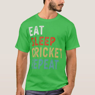 Upprepa den ynkliga Cricket Player-presentationen T Shirt