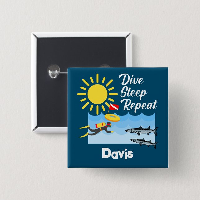 Upprepa design i viloläge - Knappen Kvadratisk Knapp (Framsida & baksida)