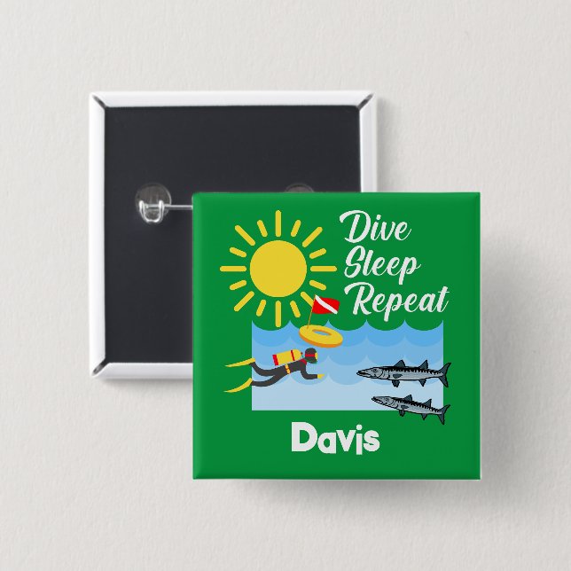 Upprepa design i viloläge - Knappen Kvadratisk Knapp (Framsida & baksida)