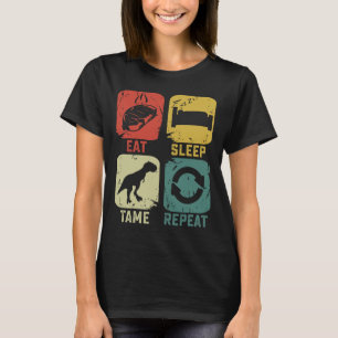 Upprepa Dinosaur-spel Geek Funny G T Shirt