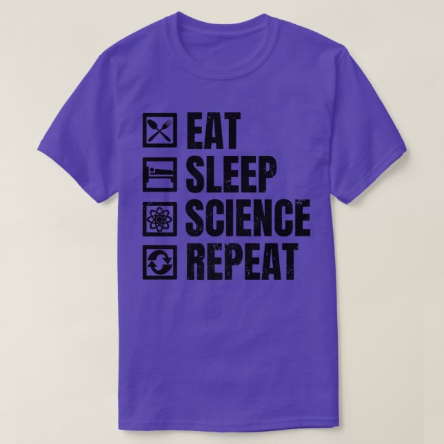 Upprepa DNA-vetenskapspremien för viloläge T Shirt (Design framsida)