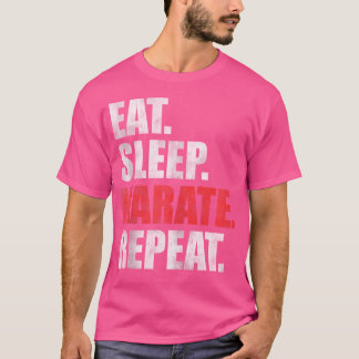 Upprepa Eat Ssov Karate T Shirt