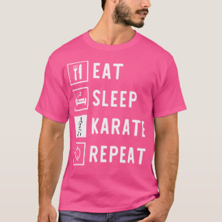 Upprepa Eat Ssov Karate T Shirt