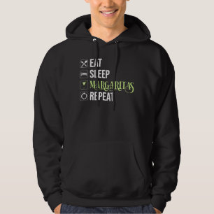 Upprepa Eat Ssov Margaritas Hoodie