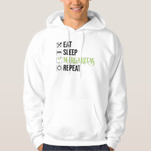 Upprepa Eat Ssov Margaritas Hoodie