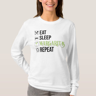 Upprepa Eat Ssov Margaritas T Shirt