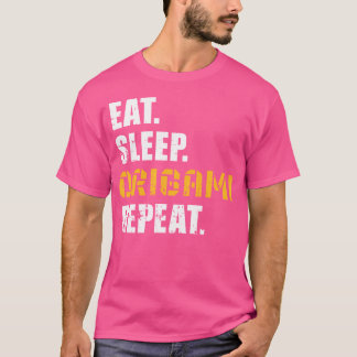 Upprepa Eat Ssparris Origami T Shirt