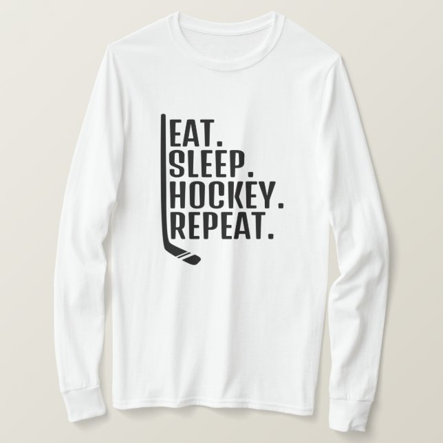 Upprepa Eat Sviloläge T Shirt (Design framsida)