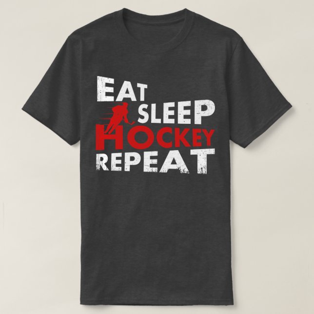 Upprepa Eat Sviloläge T Shirt (Design framsida)